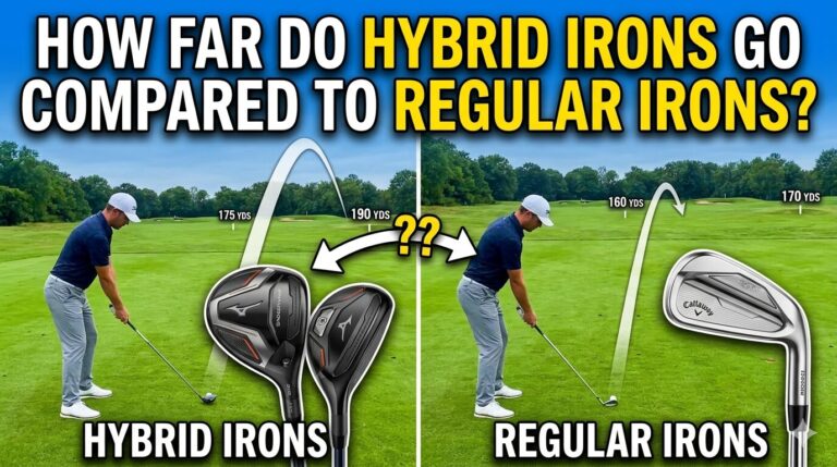 How Far Do Hybrid Irons Go Compared to Regular Irons?