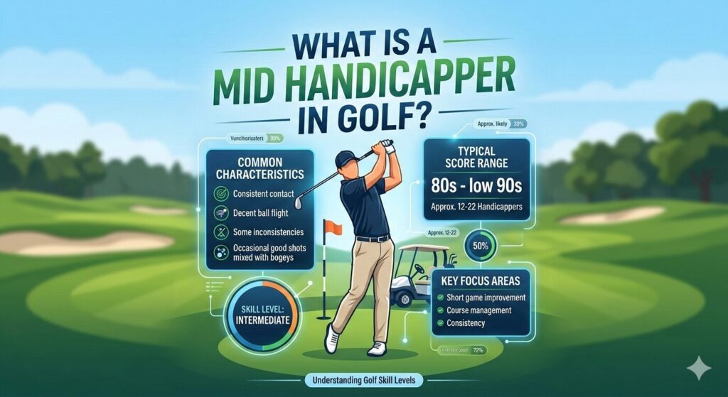 What Is a Mid Handicapper in Golf?