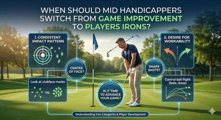 When Should Mid Handicappers Switch From Game Improvement to Players Irons?