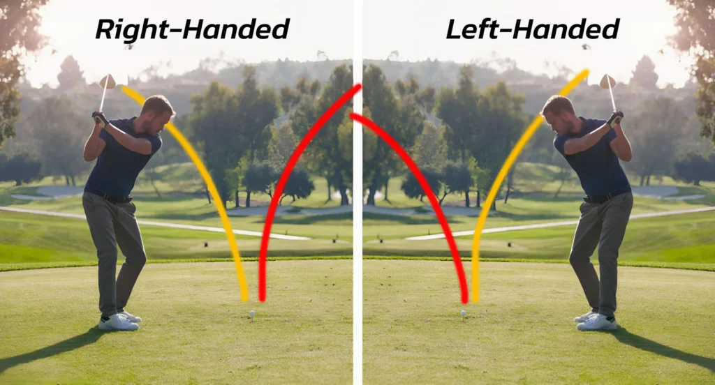 Left Handed and Right Handed Golf Irons Performance